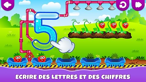 Académie de Drôle de Nourriture: Jeux enfants gratuit: alphabet enfant, apprendre a compter, jeux éducatifs! Apprendre les chiffres & apprendre les couleurs dans le jeux educatif pour enfants gratuit! – vue 4