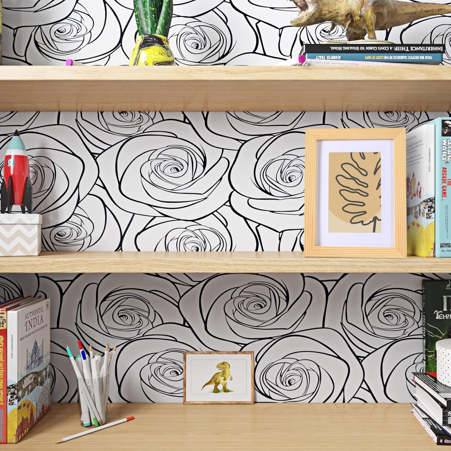 Papel Pintado Maja Blanco Crema | Papeles De Los 70