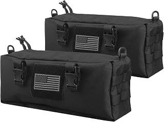 AMYIPO MOLLE Tactical Pouch - Large Capacity Multi-Purpose Expansion Bag for Backpacks & Short Trips