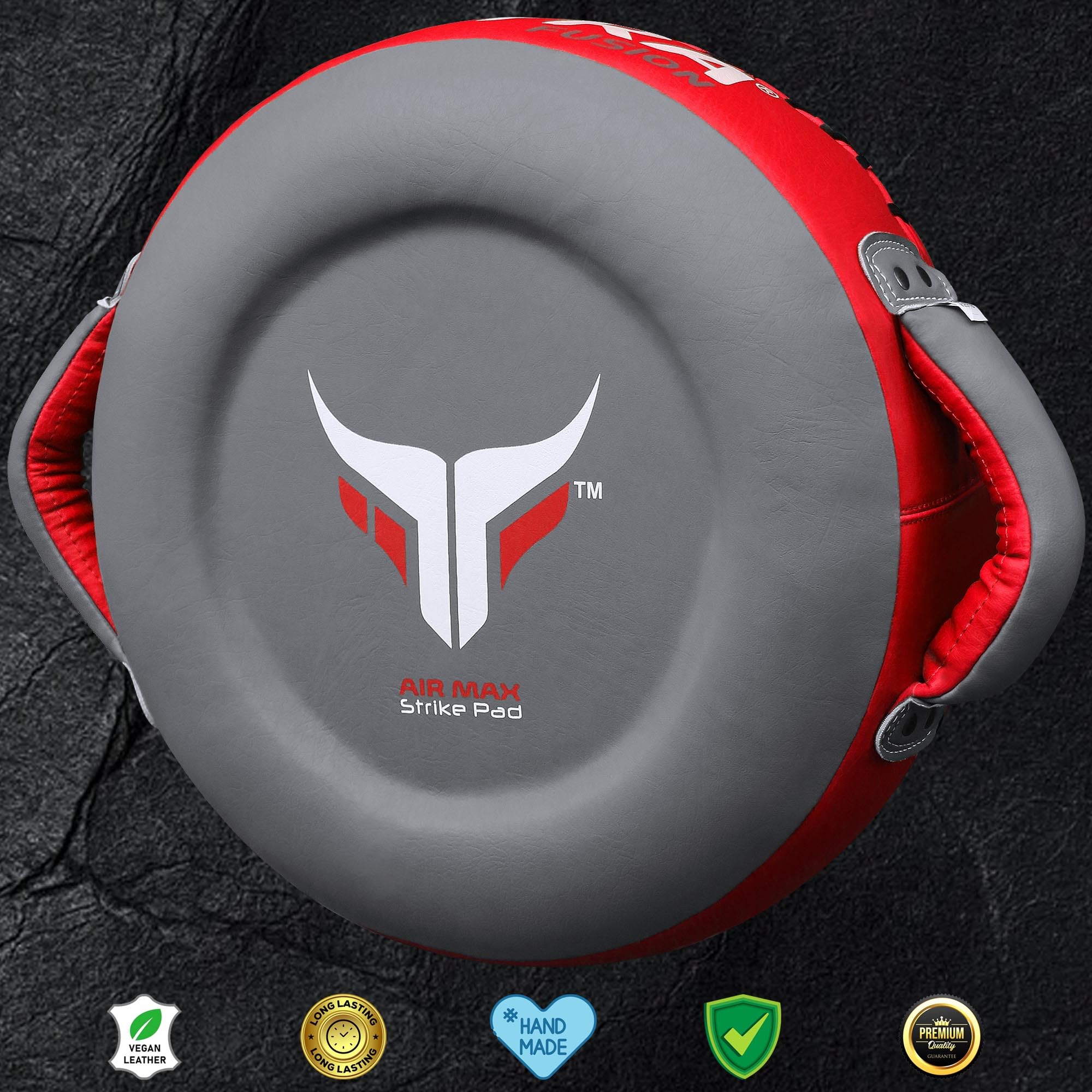 Runde Pratzen Boxen, Trainer Trainings Schlagpratzen Kickpad für Kampfsport, MMA & Muay Thai Pratzen für Geschwindigkeit, Konzentration und Genauigkeit