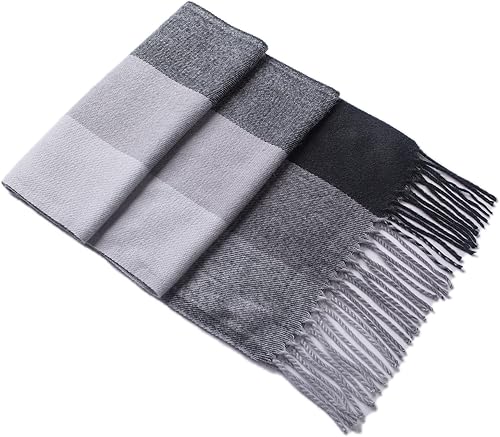 Miniatura 45 de Alpine Swiss Bufanda a cuadros para hombre, ultra suave, chal de invierno, cálido, ligero, para clima frío