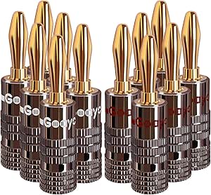 Cavi Per Altoparlanti Placcati In Argento: Rame OFC, Connettori A - Foto 9