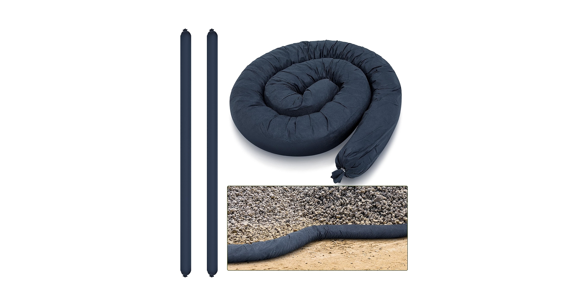 Wesnoy 2 Pcs Sediment Filter Erosion Control Blanket Silt Fence ...