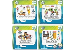 LeapFrog LeapStart Pre-K 4-Pack System and Books Interactive Learning Toy