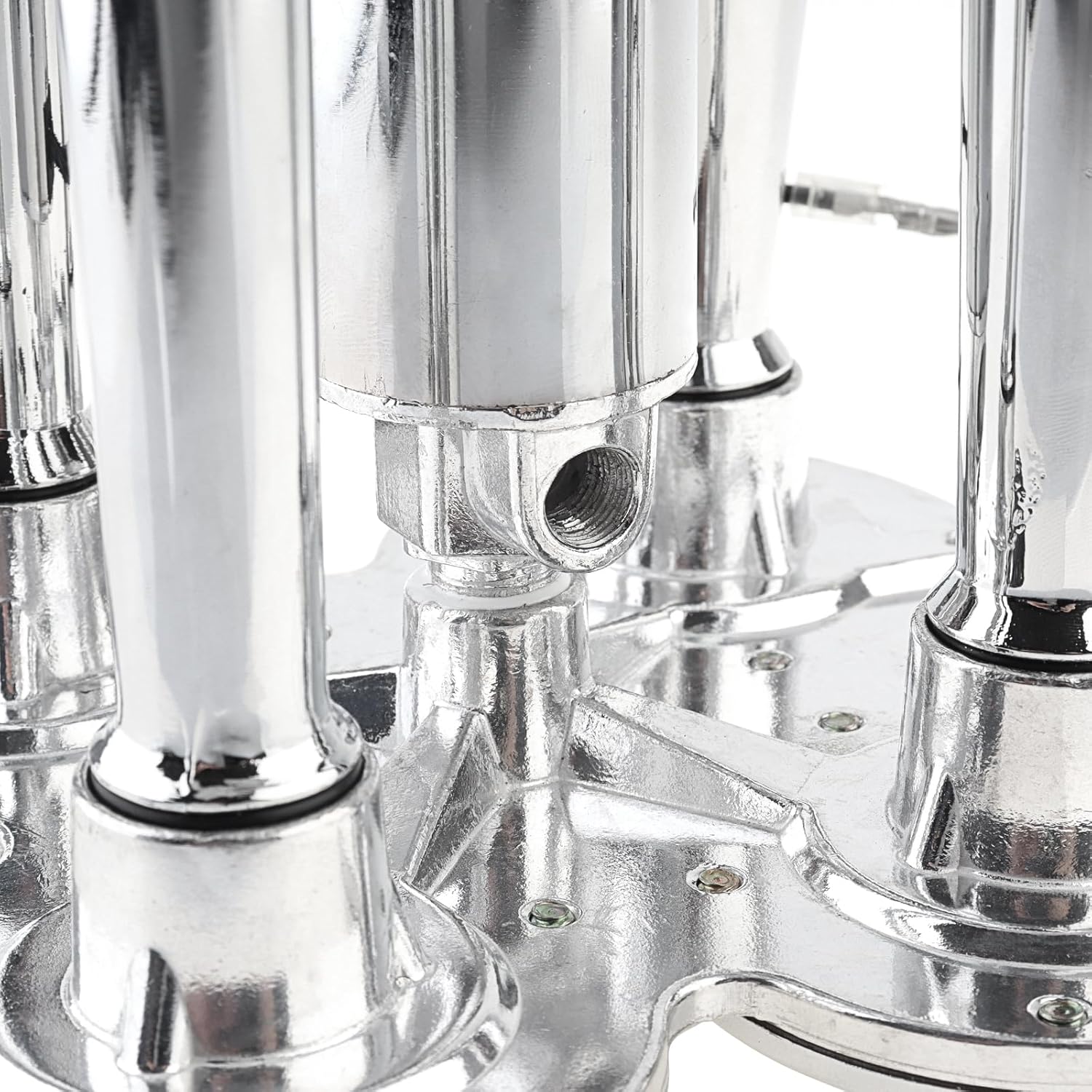 12V / 24V 150dB Super Loud Four Trumpet Air Horn for Car Vehicle Truck Train Boat