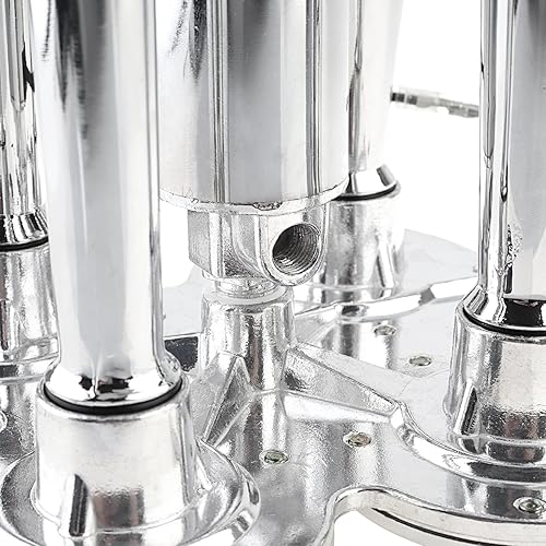 Miniatura 5 de Bocina de aire de cuatro trompetas súper ruidosa de 12 V/24 V 150 dB para coche, vehículo, camión, tren, barco