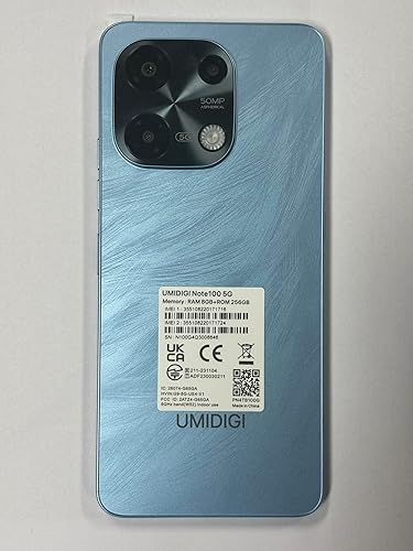 Miniatura 8 de UMIDIGI Note 100 Teléfono celular 5G, Android 14 teléfonos desbloqueados, 12 (6+6) GB+128GBTF 1TB gasto, 5G Dual SIM, cámara de 50MP, pantalla HD de