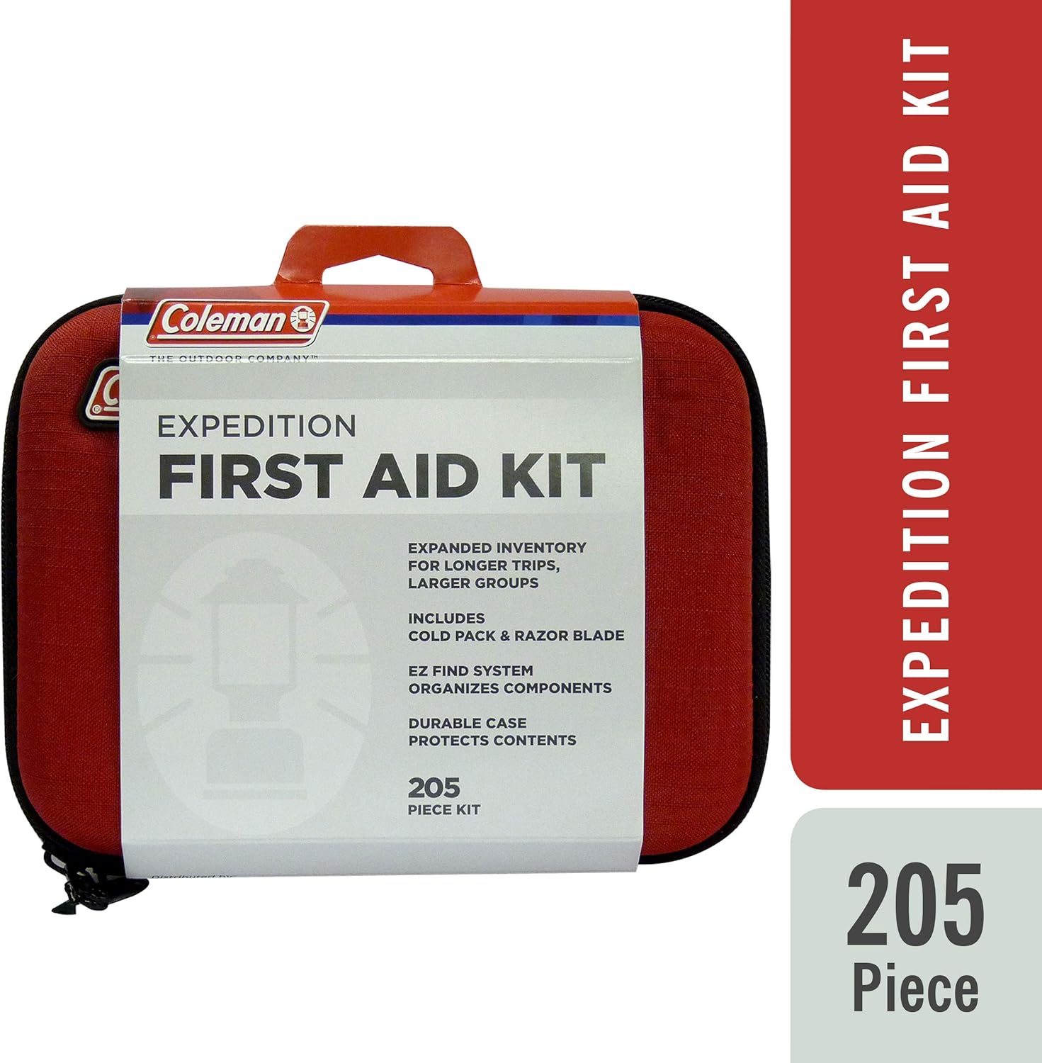 Coleman Camping All Purpose Camping First Aid Kit for Emergencies - 205 Piece : Sports & Outdoors