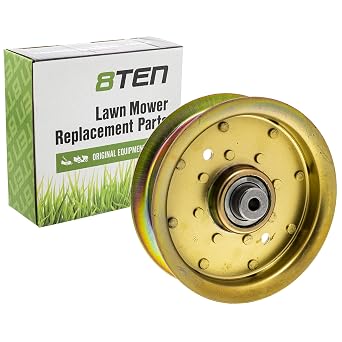 8TEN Idler Pulley for Scag Turf Tiger Cheetah Cub Wildcat Saber Tooth Velocity Plus 483215 48269 482416 | Fits Scag SW32-14FS, SW32-16FS, SW32-481FS, SW32-481FS, SW36A-16FS-LE, SW36A-16FS, SW36A-481FS, SW-14KA, SW-16BV, SW-18BV