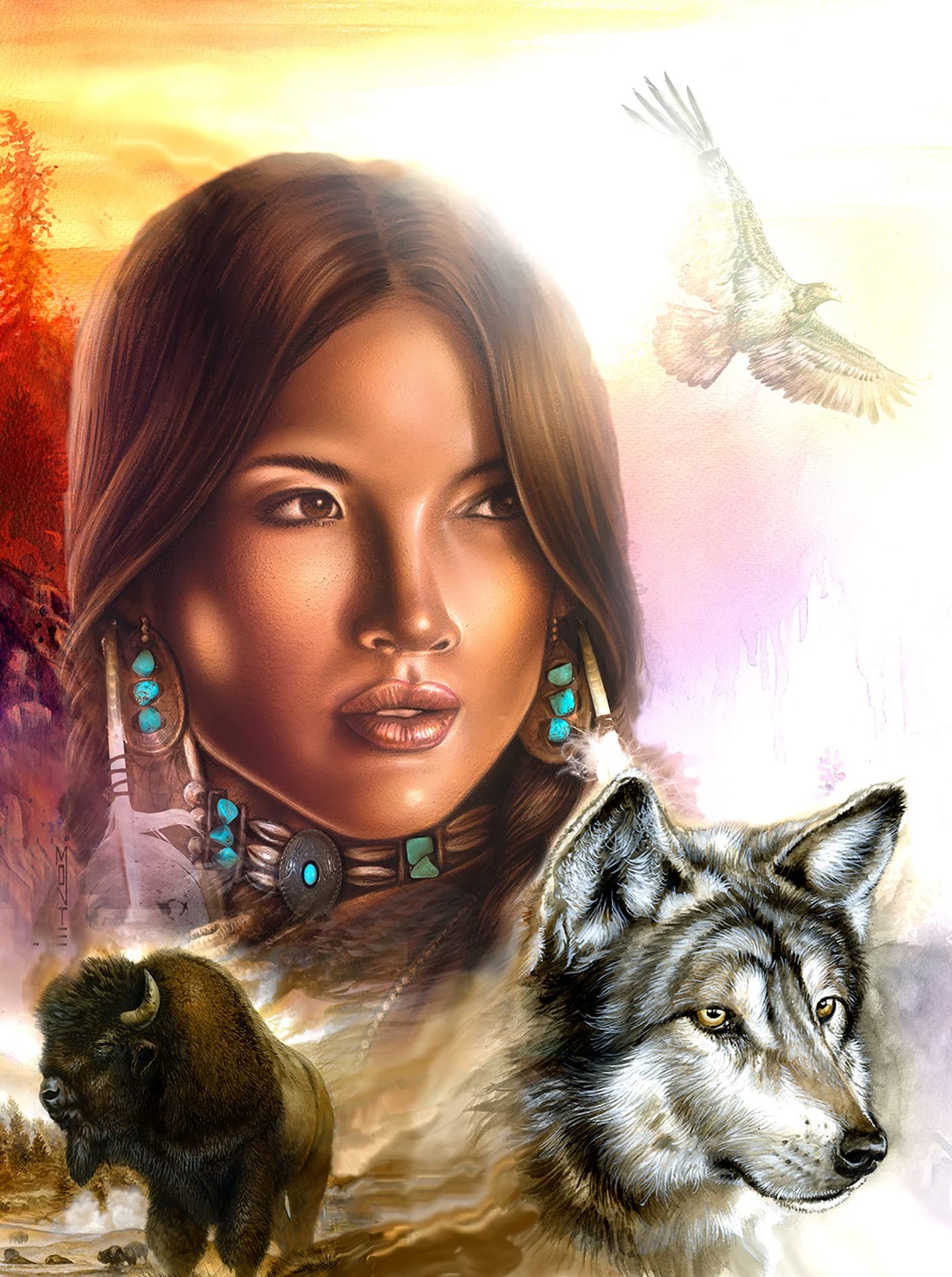 SunsOutNature's Kingdom 1000 pc Jigsaw Puzzle