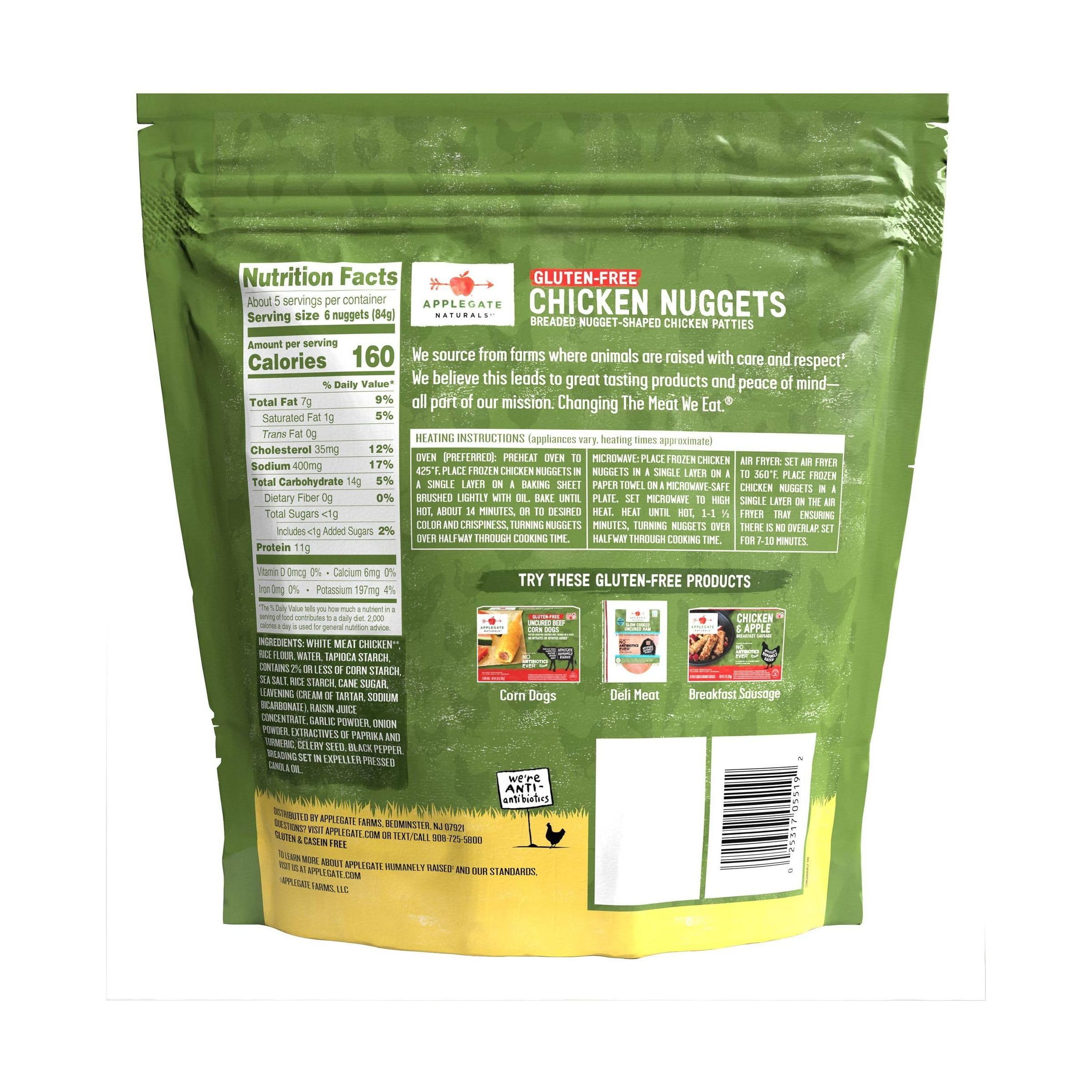 Applegate Naturals Gluten-Free Chicken Nuggets- Family Size — view 3