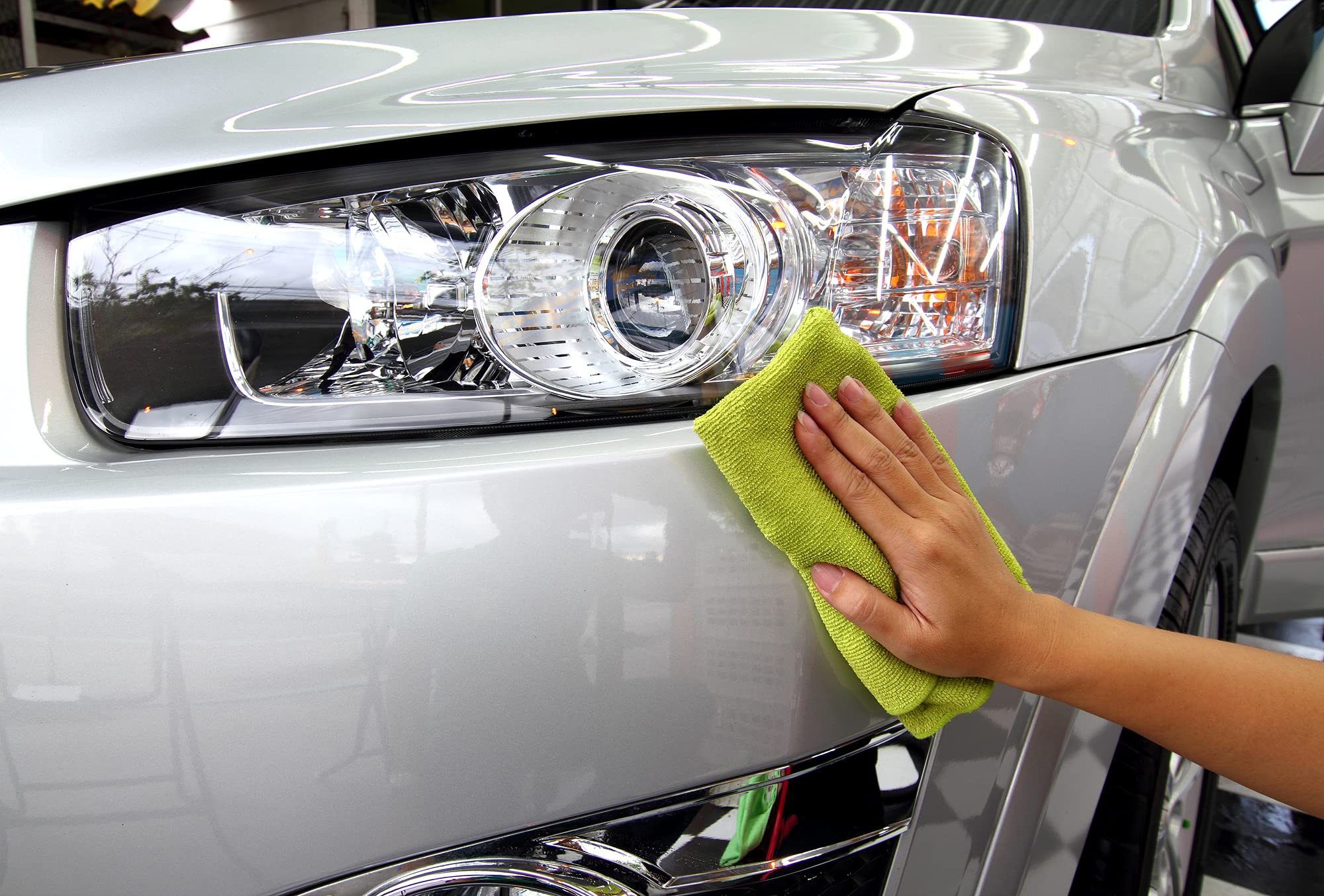 DELLWING Quick Detailer Auto 5 litrów – bardzo szybka, ale delikatna i dokładna pielęgnacja lakieru dla idealnego wykończenia lakieru – szybki środek czyszczący do lakieru z ceramiczną ochroną