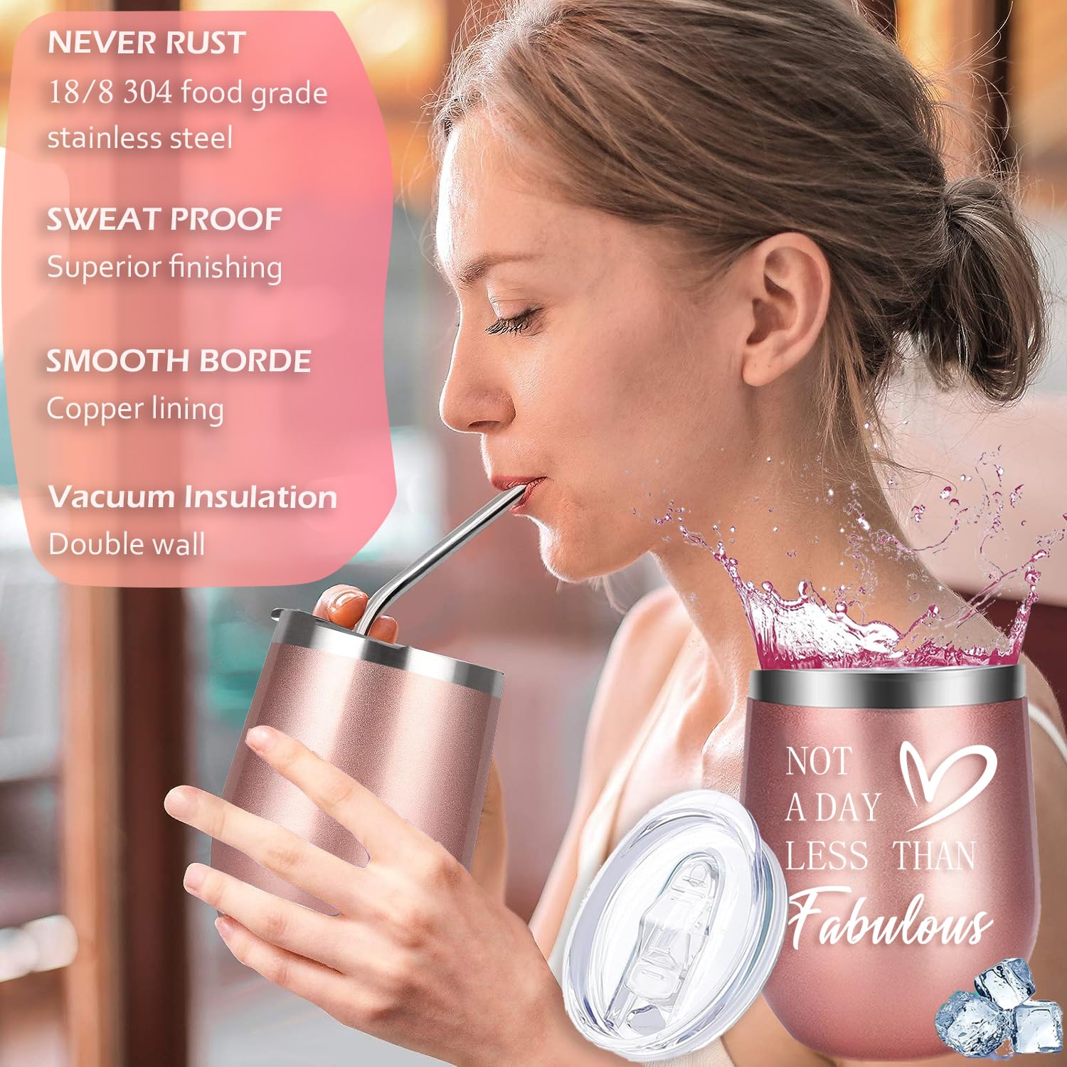 Awfrky Birthday Gifts for Women, Birthday Gift Box Set for Woman Best Friends Female Sister Mom Daughter Wife Her Girlfriend Coworker Bestie, Unique Gifts for Women - 3