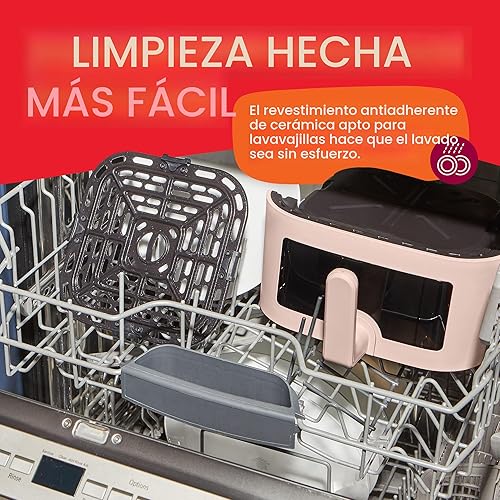 Miniatura 6 de Instant Pot 4Qt VORTEX 6 en 1 Mini Freidora de Aire, Opciones de Programas Personalizados, Freír al Aire, Asar, Asar a la Parrilla, Deshidratar,