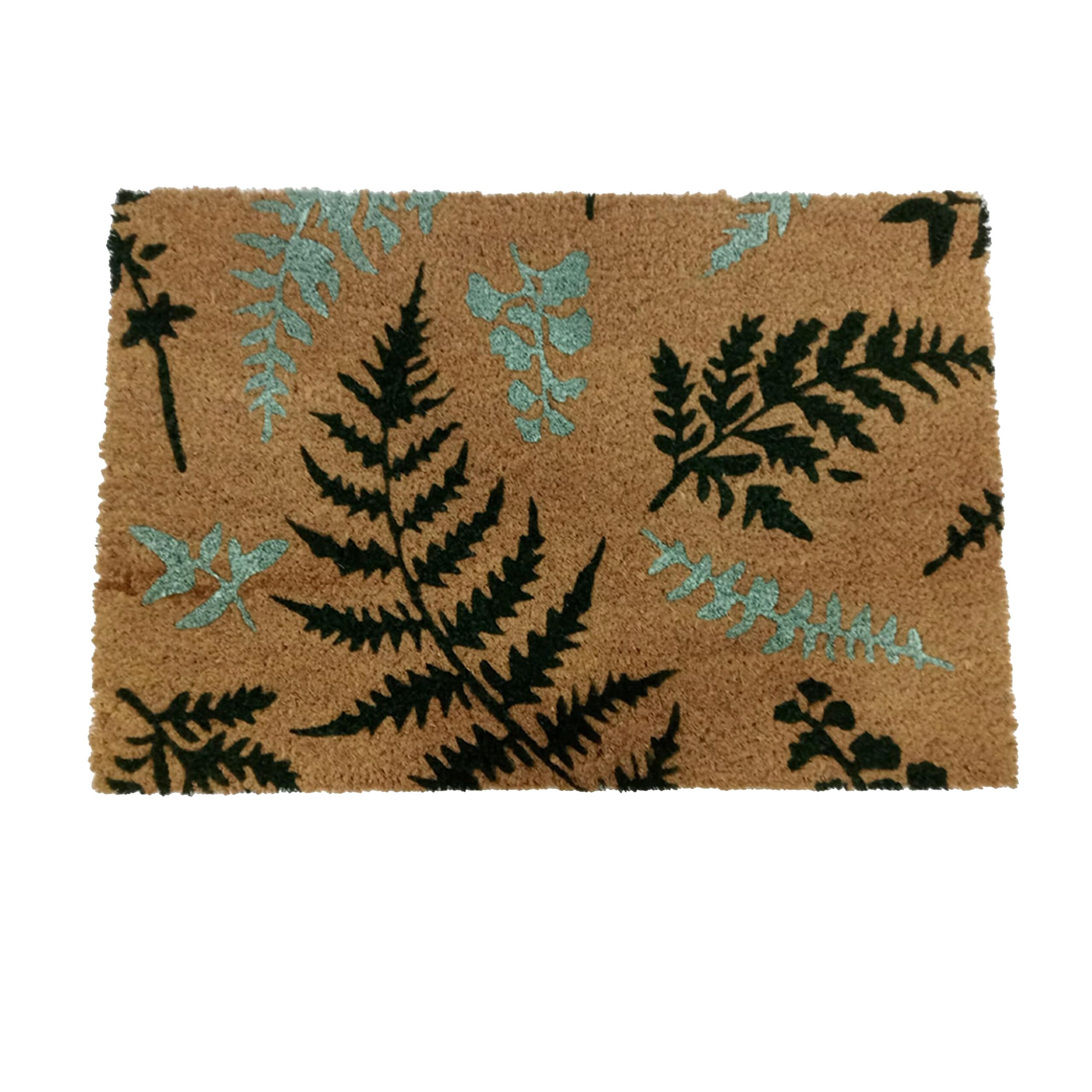 Tapis de porte Relaxdays en coco 60 x 40 cm paillasson extérieur