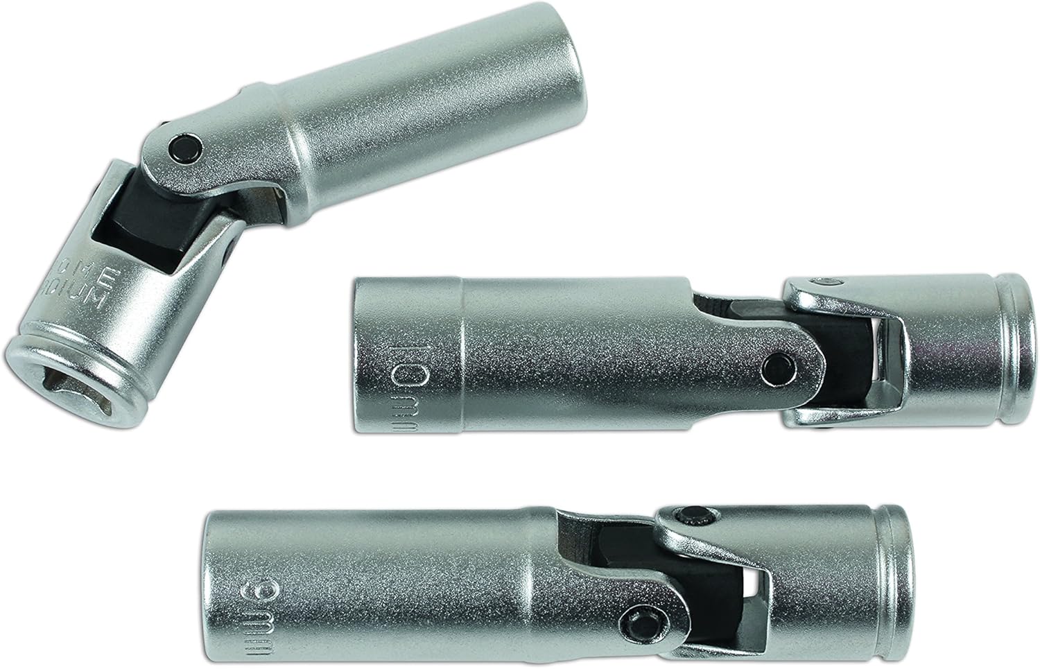 Laser 6741 Glow Plug Socket Set 1/4" D 3pc