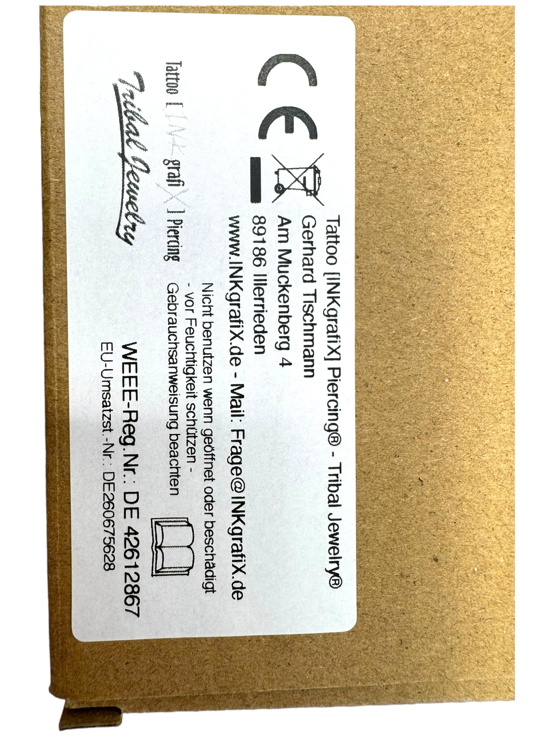 INKgrafiX® IG68286 - Rullo teri per aria calda, 100 m x 200 mm - IG68286 - igiene, sterilizzazione per tatuaggi