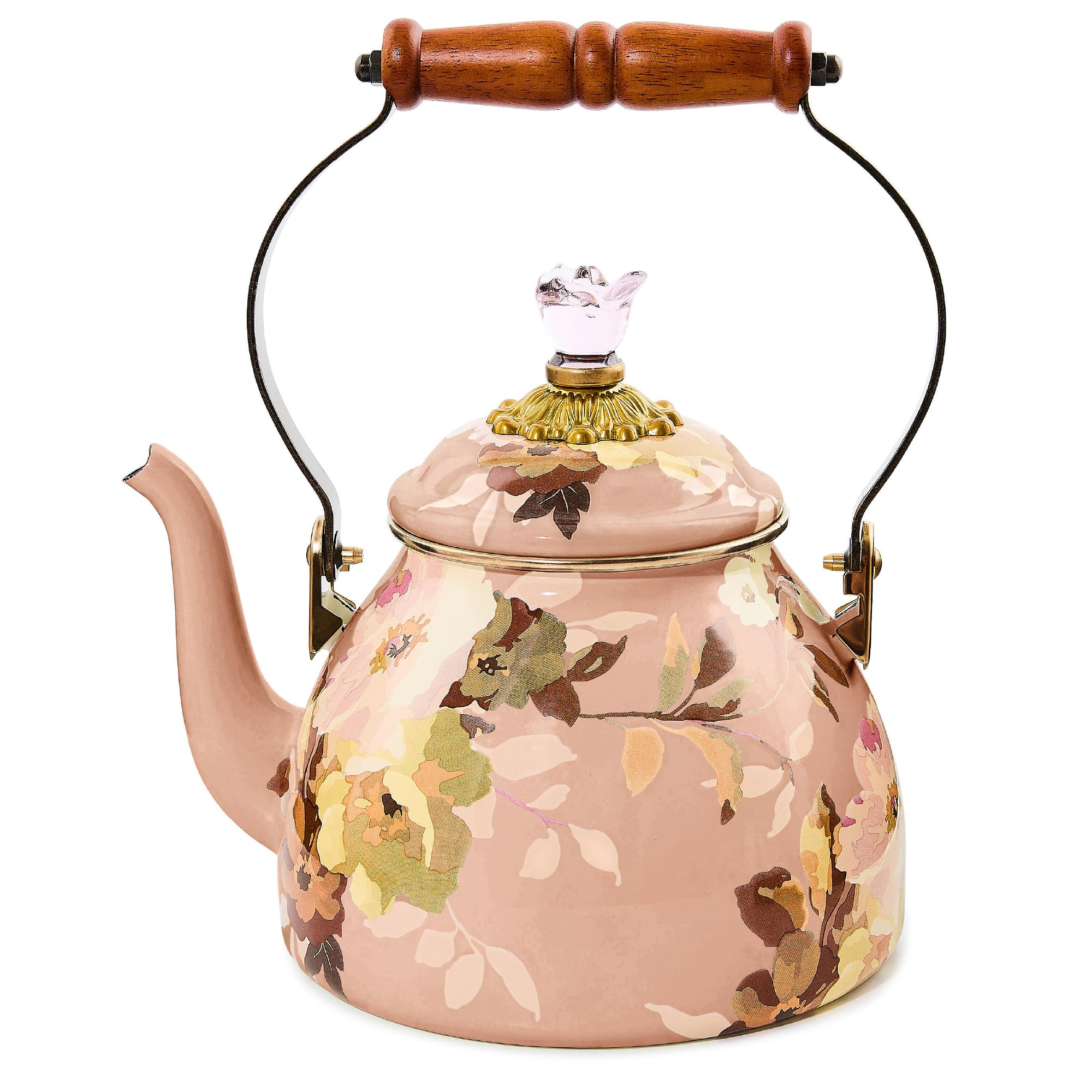 【美品】マッケンジーチャイルズ　ケトル Amazon.com: MacKenzie-Childs: Wild Rose
