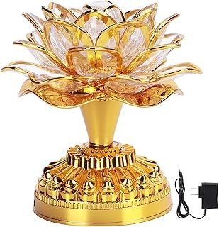 29 Zen Lotus Lamp Decor Ideas For Peaceful Corners 40 OUKENS Lotus Flower Lamp,Buddhist Lamp, 110-240v Us Plug Buddha Light Le...