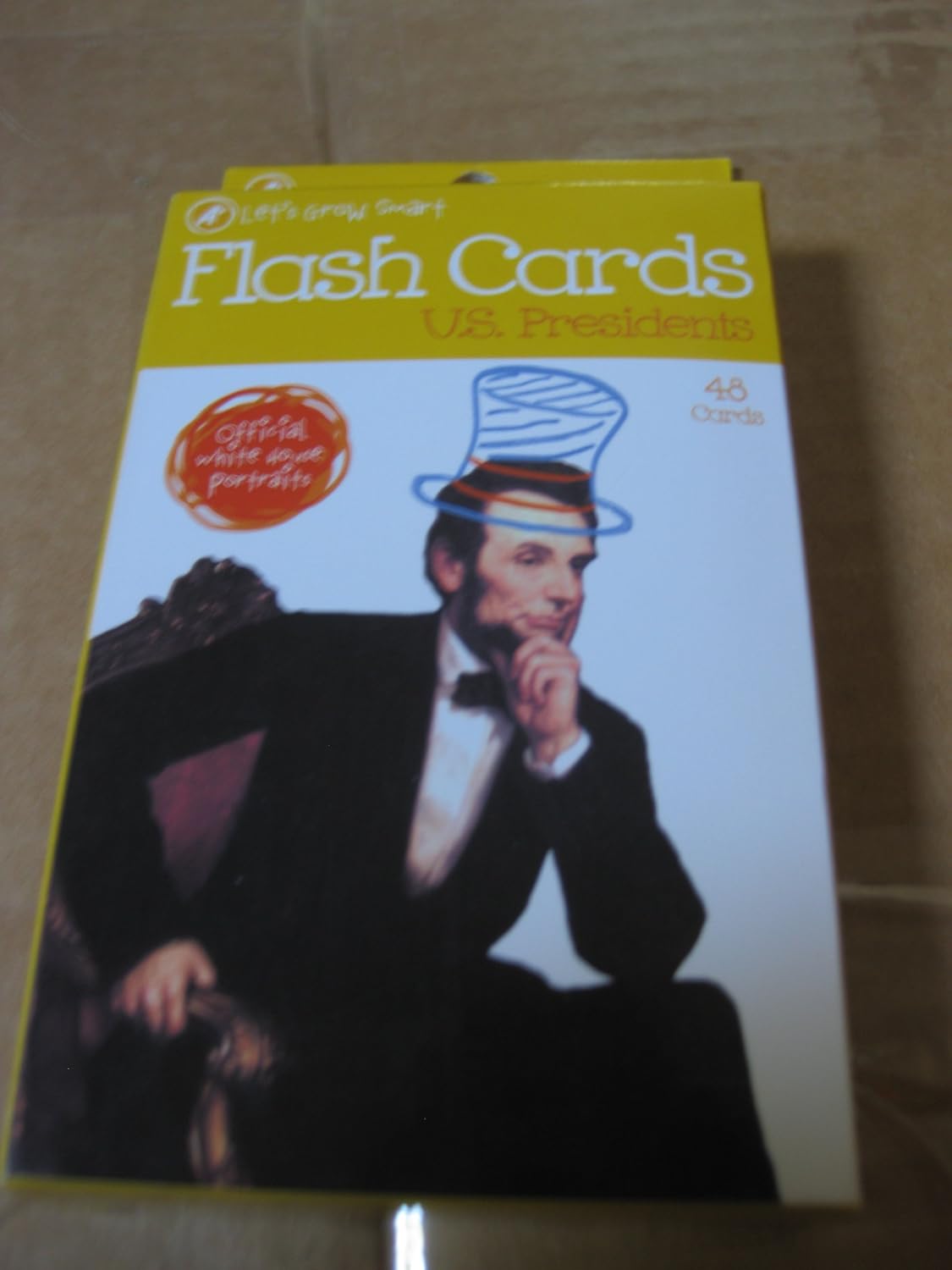 A+ Flash Cards U S Presidents 2013 48 Cards Toys & Games