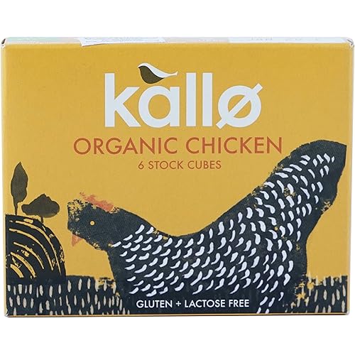 Kallo Just Bouillon Chicken Stock Cubes 84g