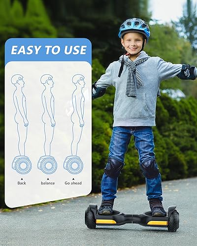 Miniatura 6 de Gyroor Self Balancing Scooter New G13 All Terrain Balancing Scooter with LED Lights, Self Balancing Off Road with Bluetooth for Kids ages 6-12 and
