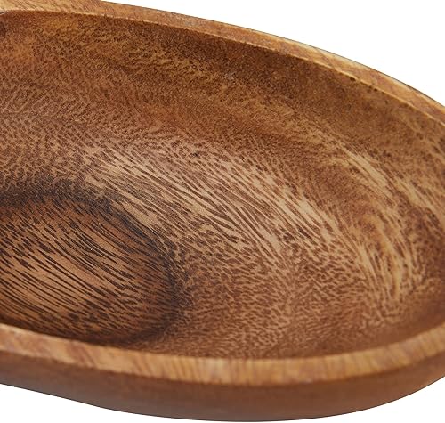 Miniatura 4 de Bloomingville Moderno cuenco de madera de acacia con 3 compartimentos, bandeja natural