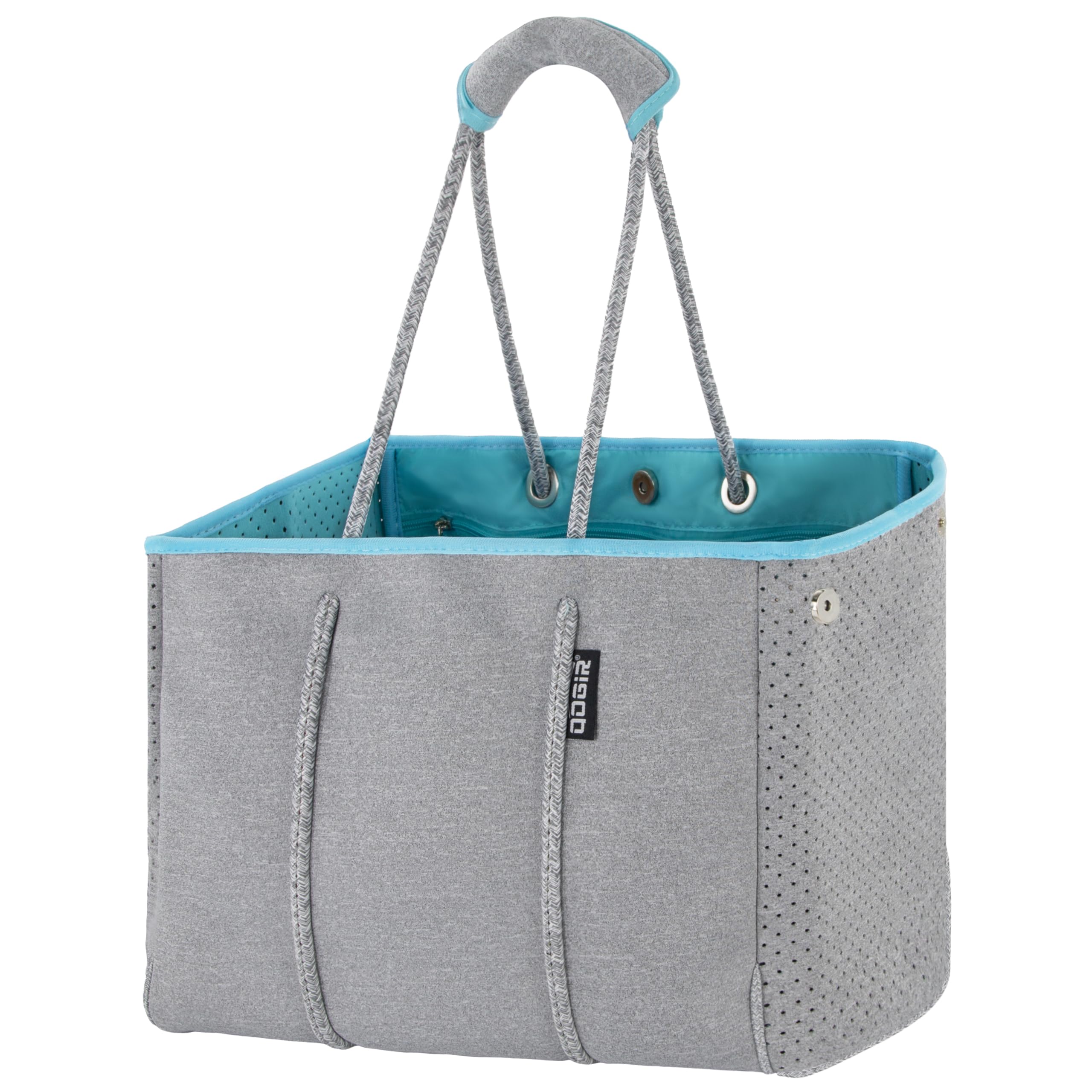 QOGiR Neoprene Multipurpose Beach Bag Tote with Inner Zipper Pocket … … … …