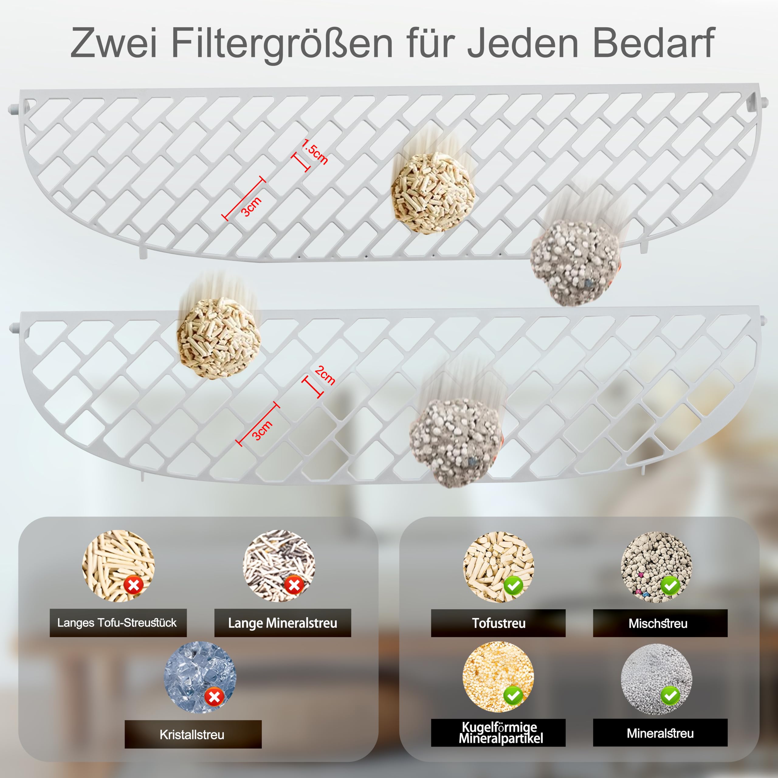 Selbstreinigende Katzentoilette, 65L+9L Selbstreinigende Toilette mit 5 Rollen Müllsäcken und 1 Fußmatten, Automatische Elektrisches Katzenklo, App Steuerung für Mehrere Katzen
