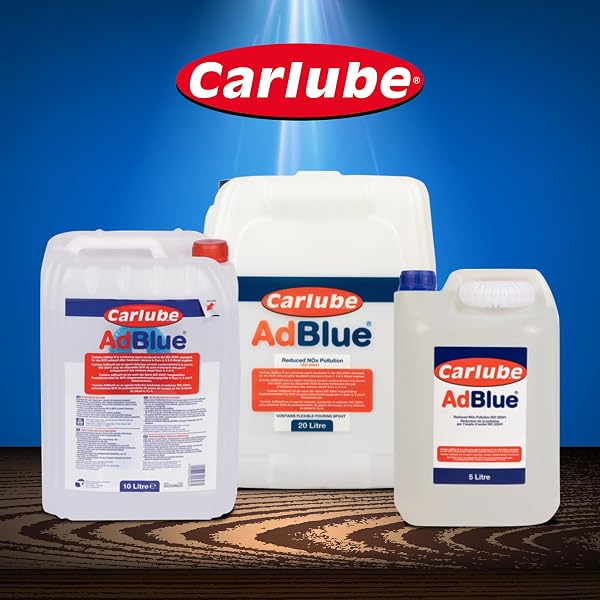Carlube AdBlue 5L With Spout - Reduces Dangerous Nitrous Oxide Emissions - 5