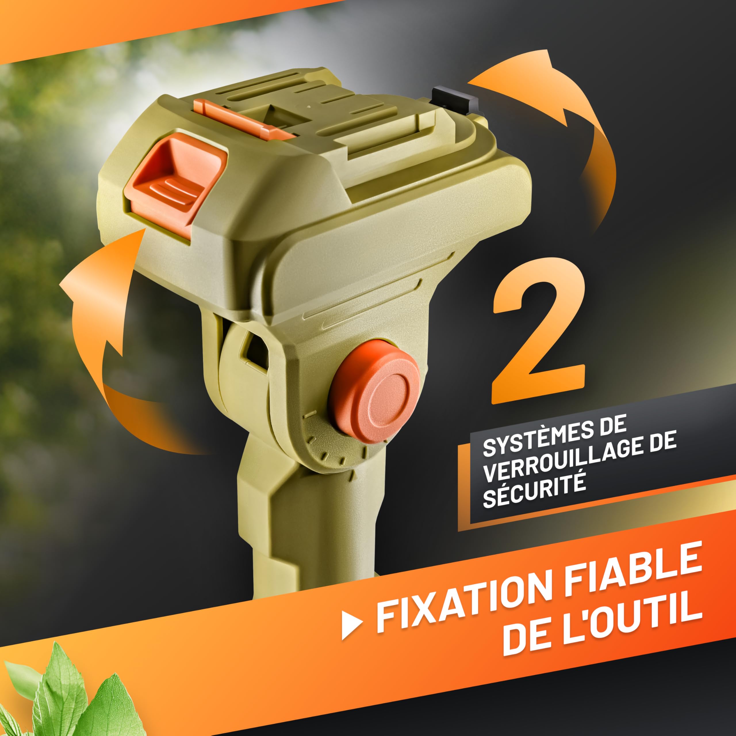 GRÜNTEK Scie Perche Télescopique – Rallonge Mini-Tronçonneuse et Rallonge Sécateur Électrique – Perche Tronçonneuse Aluminium 135-250 cm pour Élagage et Taille Branches en Hauteur