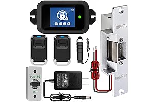 UHPPOTE Touch Screen Wireless Remote Control Electric Strike Door Lock