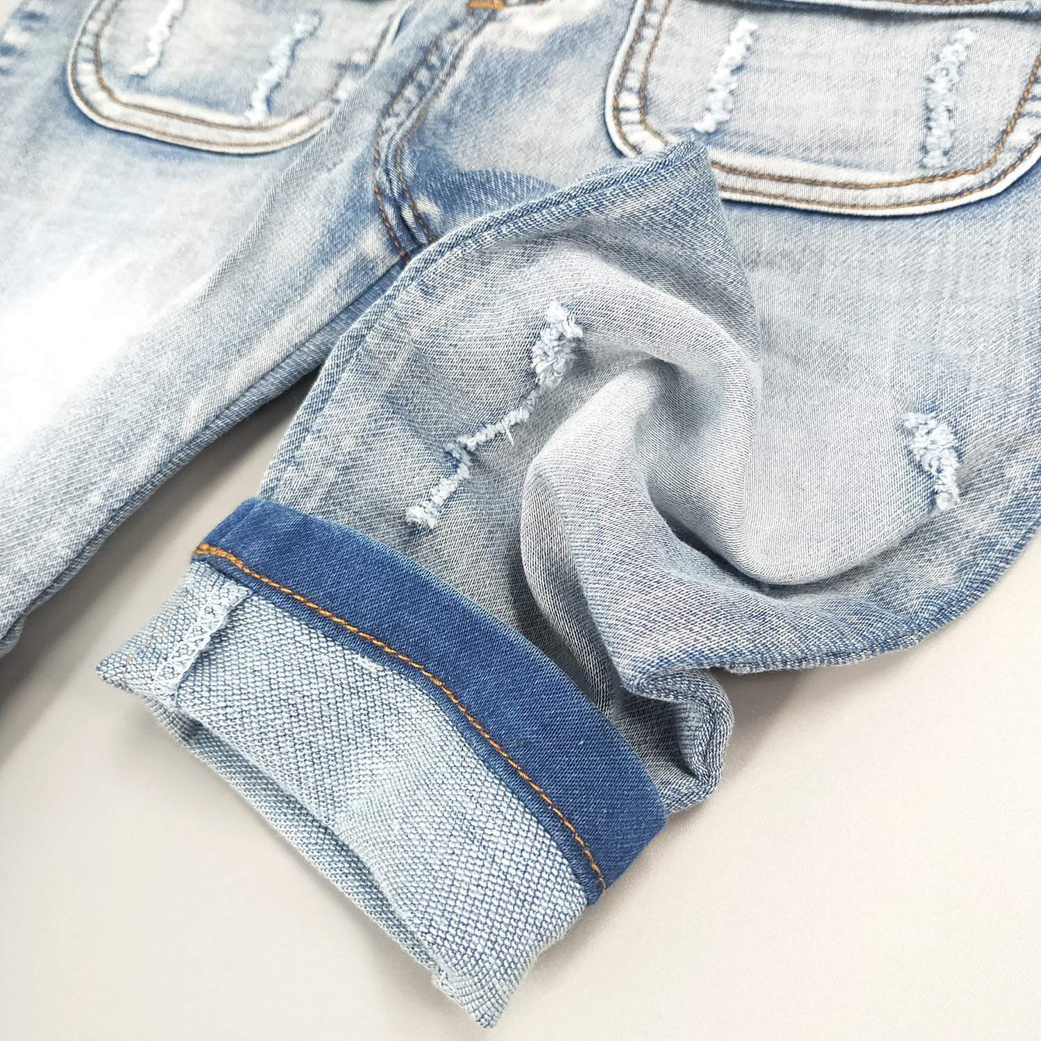 Baby & Toddler Boys Jean Tuta Pantaloni Set Blu 3-4 Anni