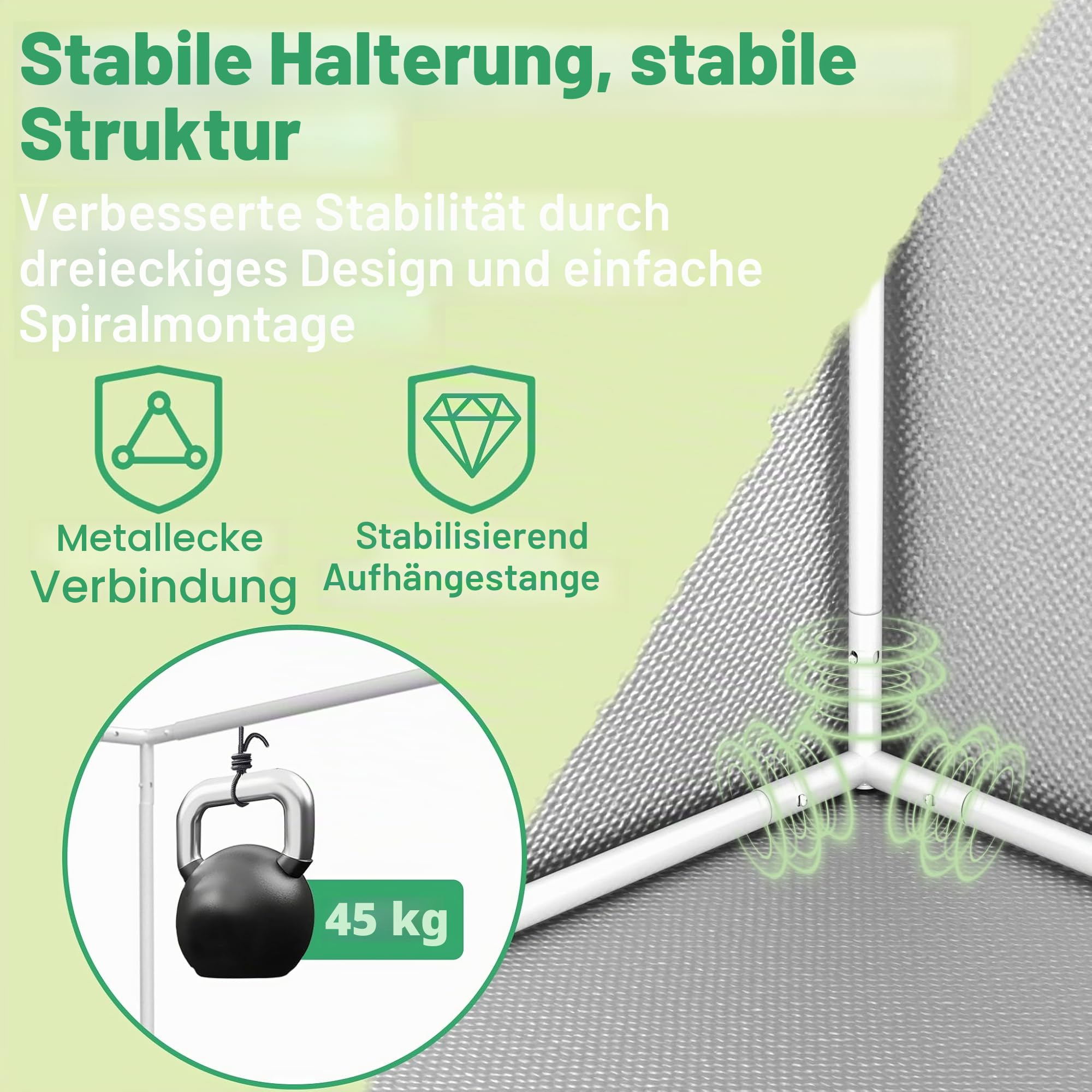YRHome Growzelt für Indoor Growbox Lichtdicht & Wasserdicht mit Transparentem Sichtfenster Pflanzenzelt aus 600D Oxford-Stoff Zuchtzelt Indoor Anbauzelt Grow Tent für Tomaten Gemüse - 60x60x140cm