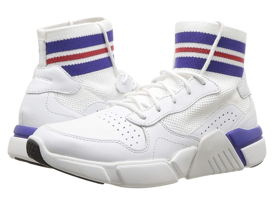 

Mark Nason Block - Varsity (White/Blue) Women's Lace up casual Shoes