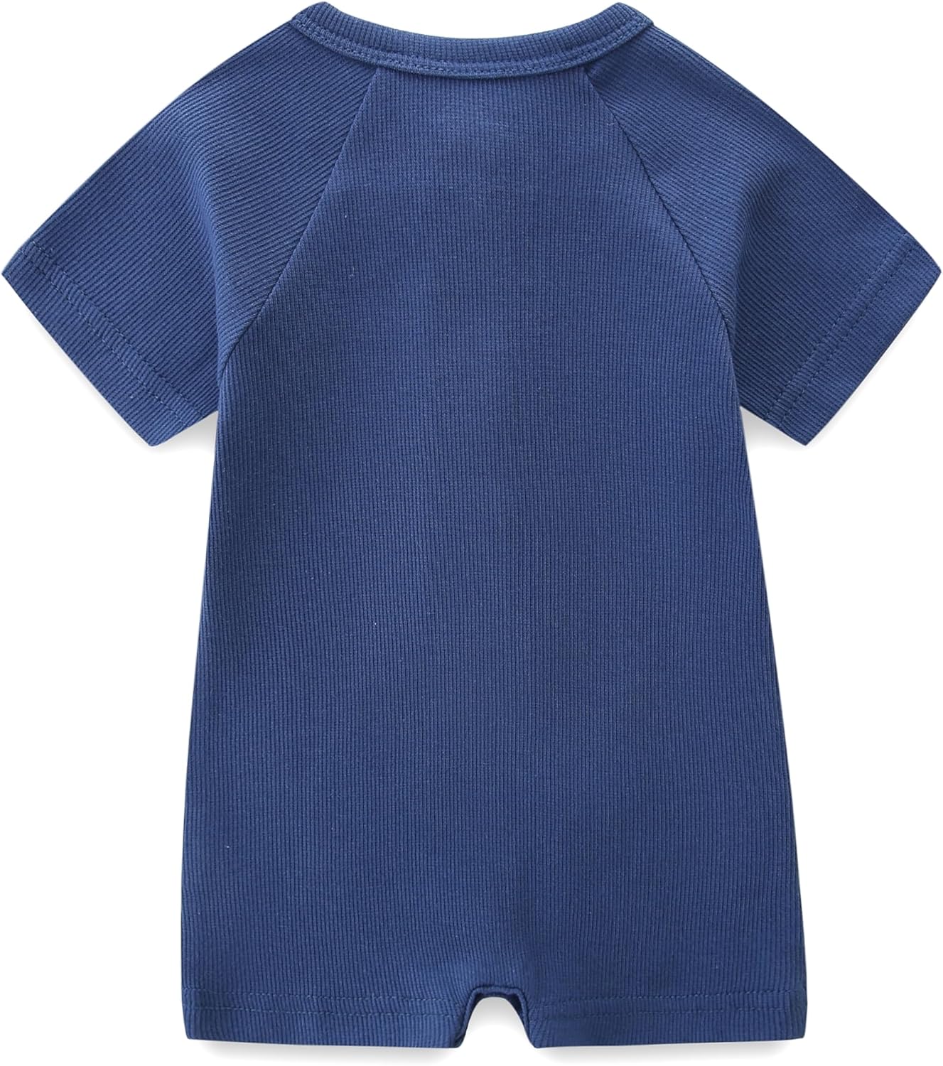 Baby Romper – Cotton Newborn Outfit, Short Sleeve Unisex Onesie - Image 2