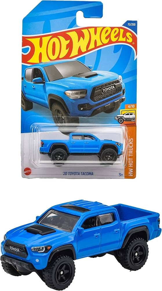 Buy Mattel Hot Wheels Hhd93 Basic Car 20 Toyota Tacoma, Ages