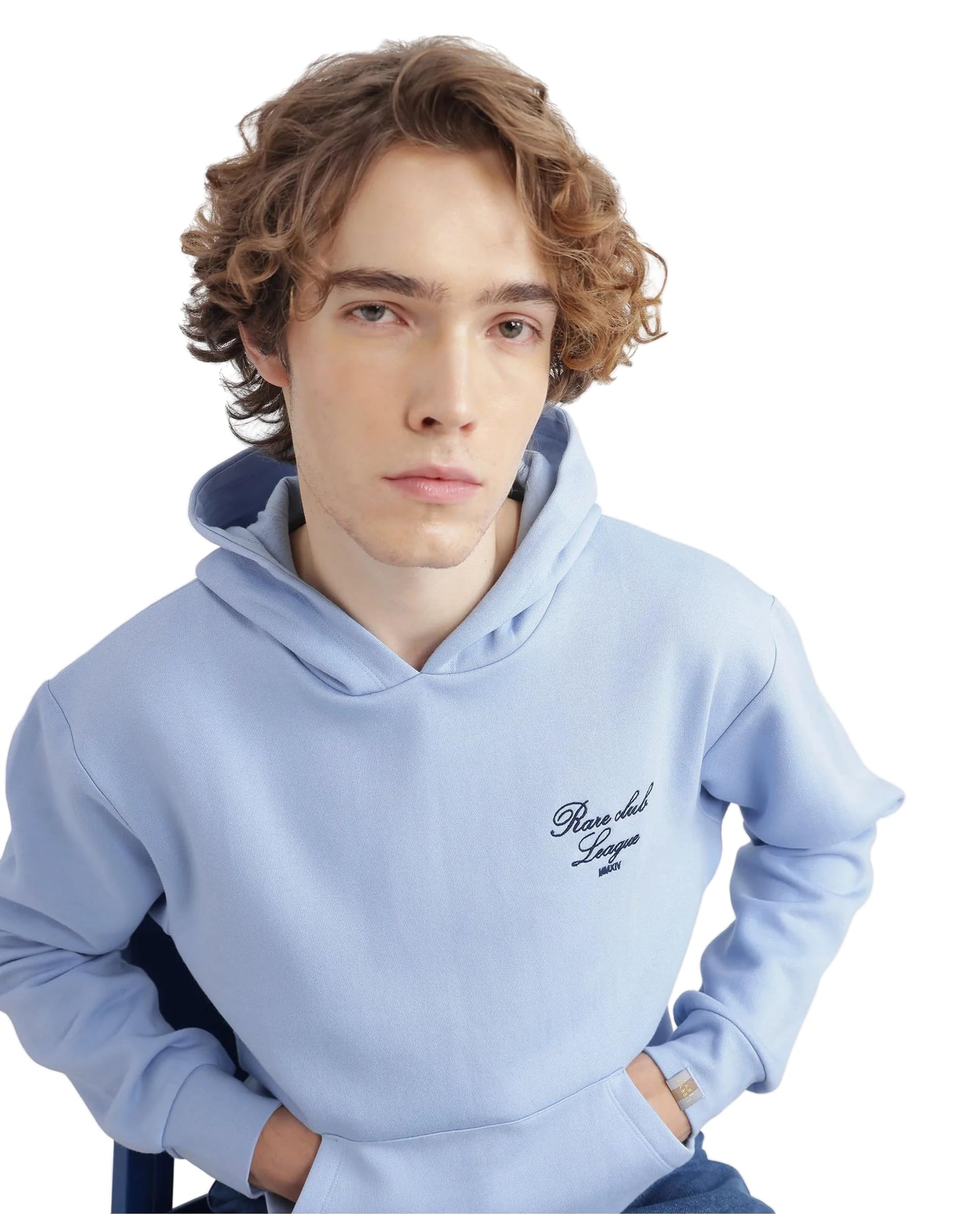 rare rabbit Men's Kant Boxy Graphic Cotton Blend Hooded Long Sleeve Sweatshirt-picture-28