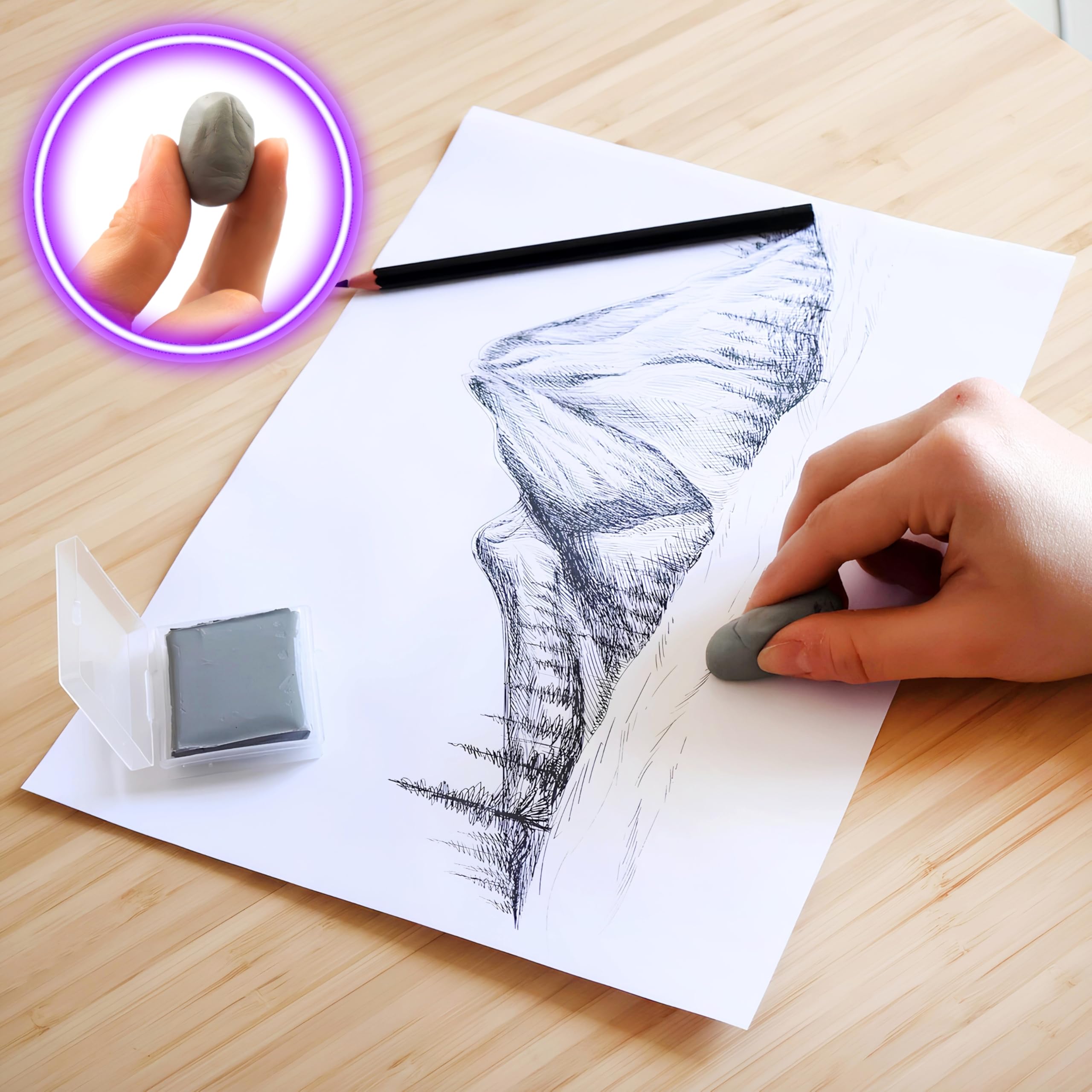 How To Use Art Gum Eraser