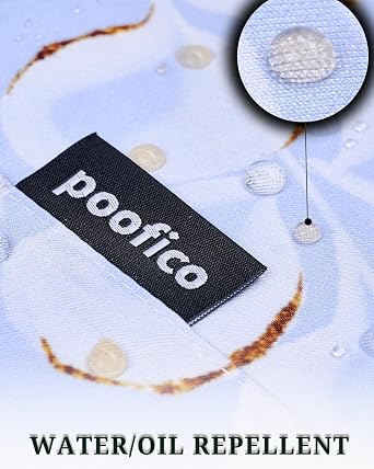 Premium Adjustable Cooking Aprons for Women with Pockets| Poly-Cotton Waterproof Kitchen Apron| Cute Floral Design, Long Ties