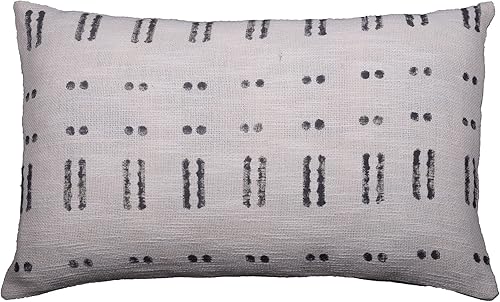 Trade Star Funda de almohada 100% algodón tejida a mano india, decorativa, decoración de otoño, funda de cojín para sala de estar, funda de almohada