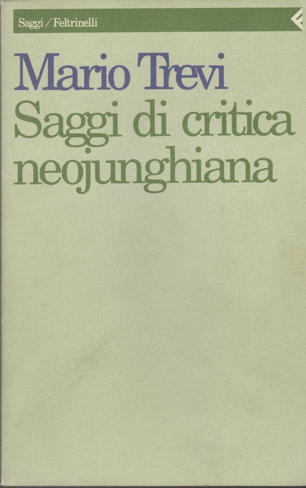 Saggi di critica neojunghiana