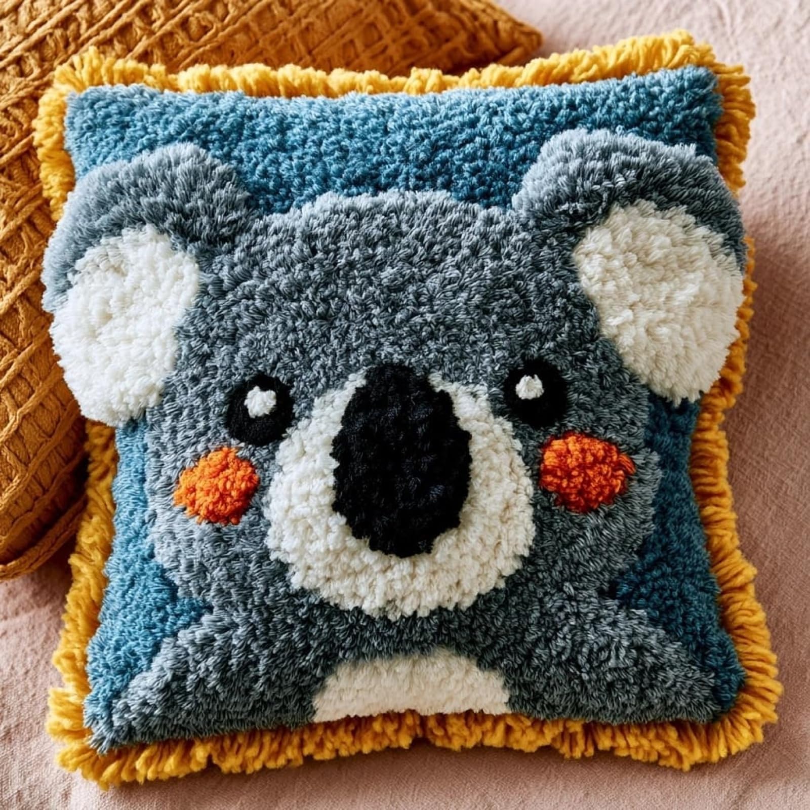 AxiangziK Latch Hook Cushion Kits for Beginners,Koala