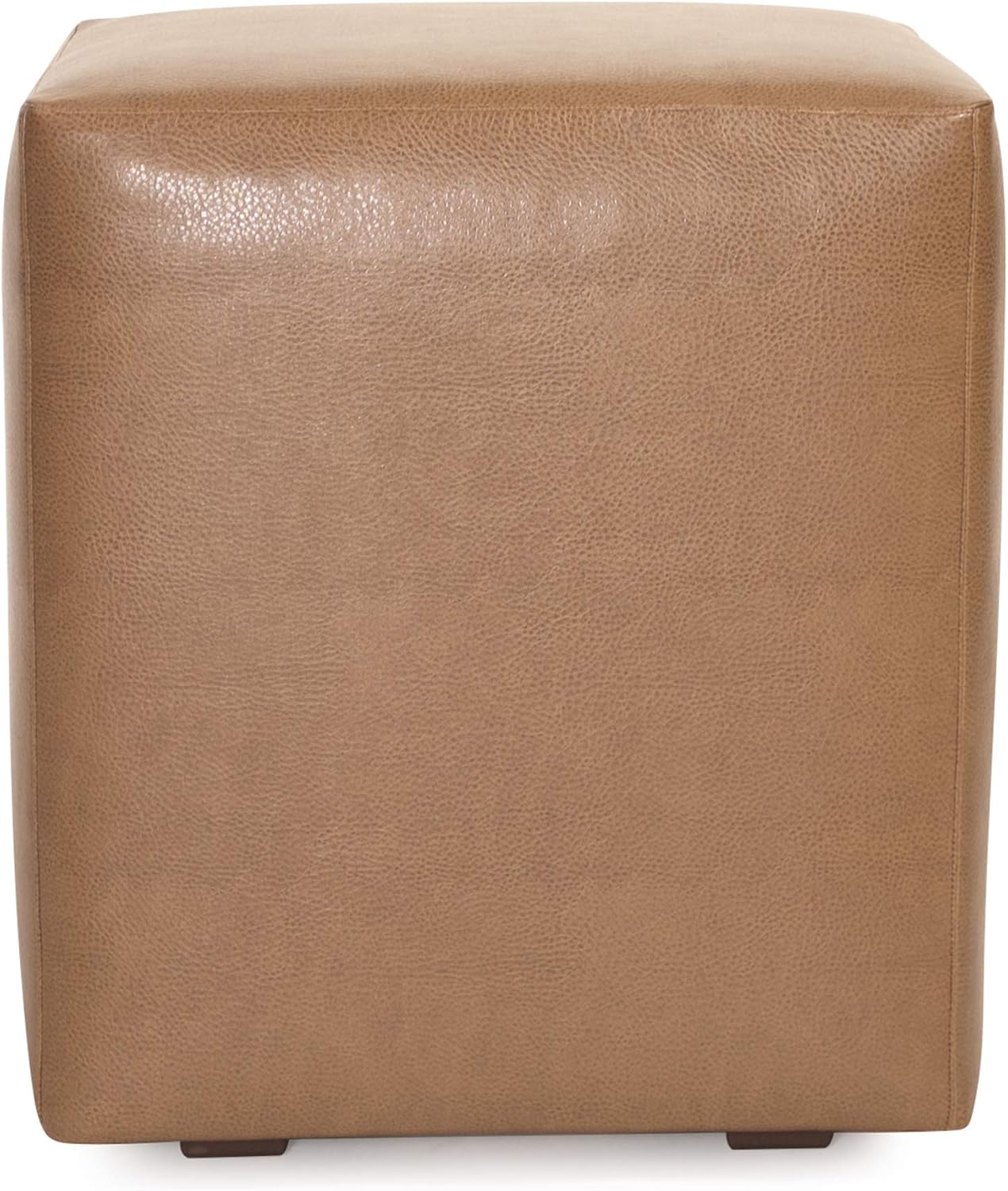 Howard Elliott Replacement Slipcover Exclusively Made for Howard Elliott Universal Cube Ottoman, 100% Polyurethane Fabric (Ottoman Not Included), Avanti Bronze