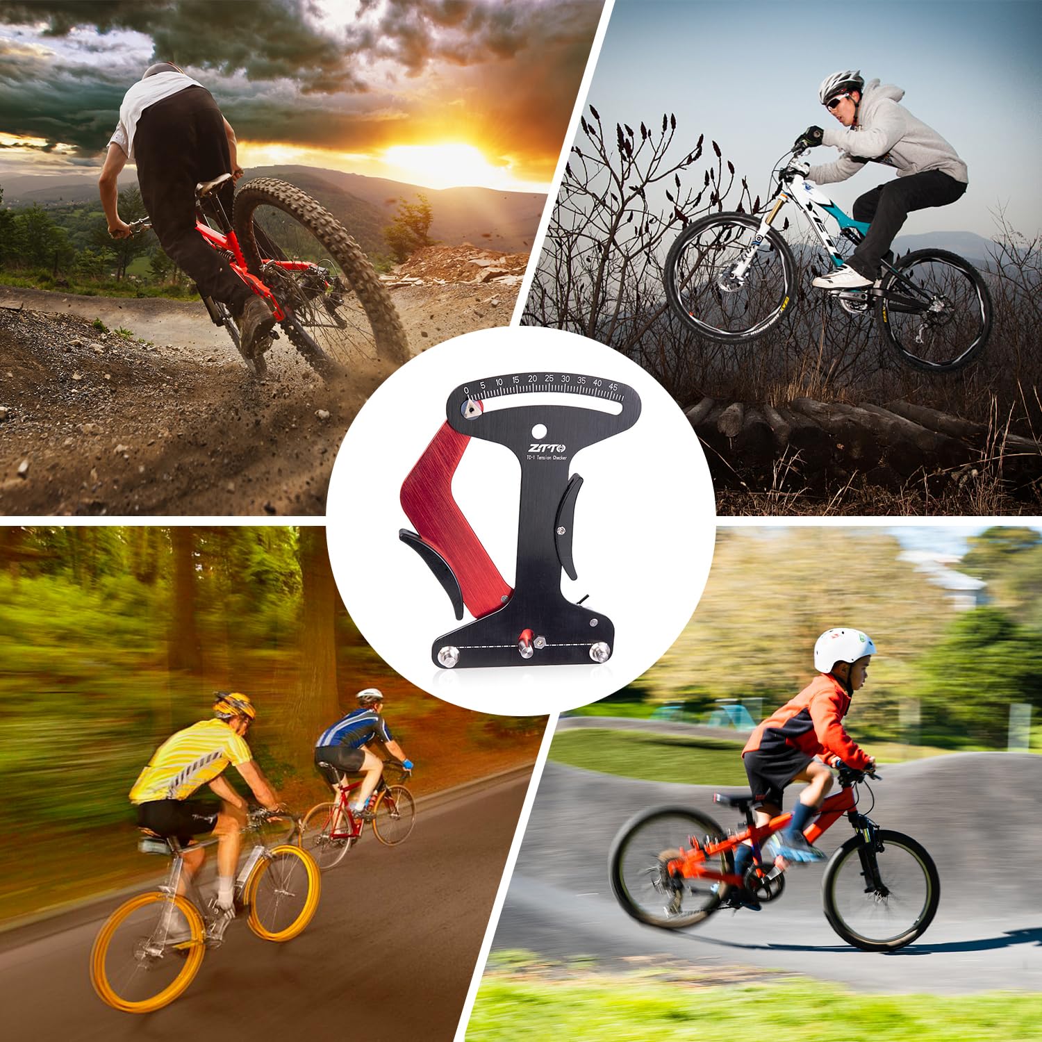 Bicicletta Raggi Misuratore Di Tensione Raggi Bici Strumento