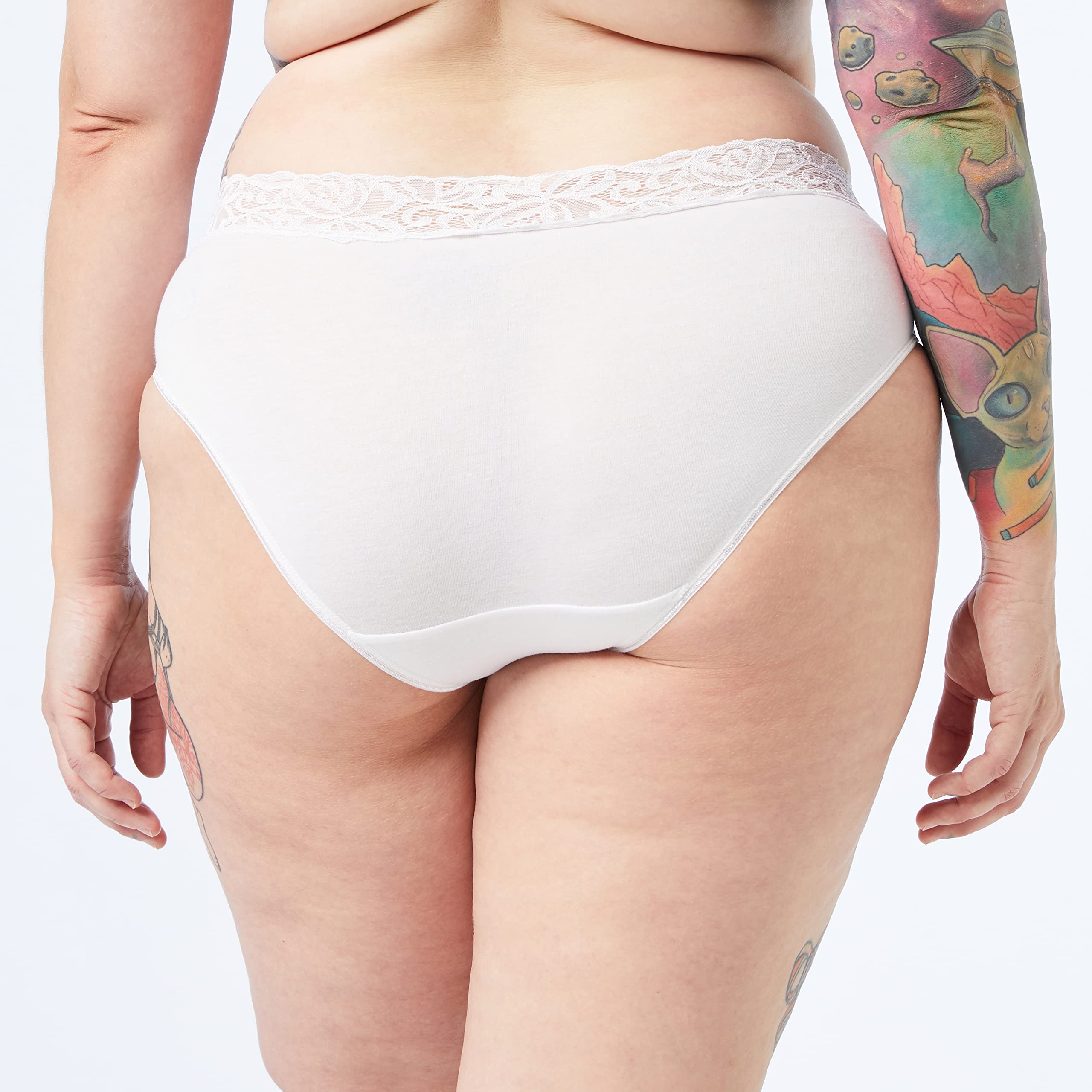 Dim Culotte Femme Maxi & Confort Coton Féminine x4