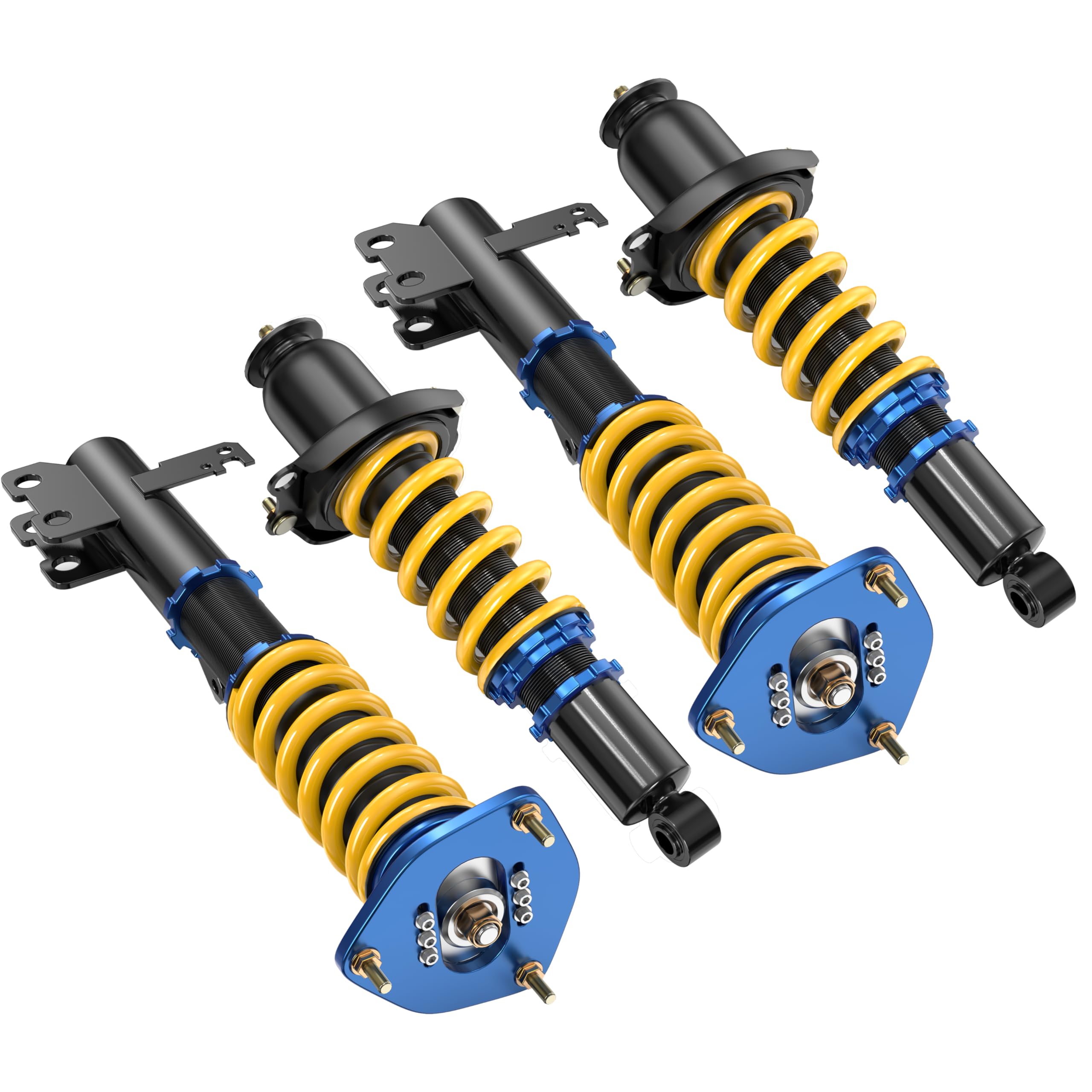 AUTOSTARSHIP Height Adjustable Coilover Lowering Kit Compatible for 2000-2006 Toyota Celica Suspension Coil Spring Strut Shocks (4pcs)