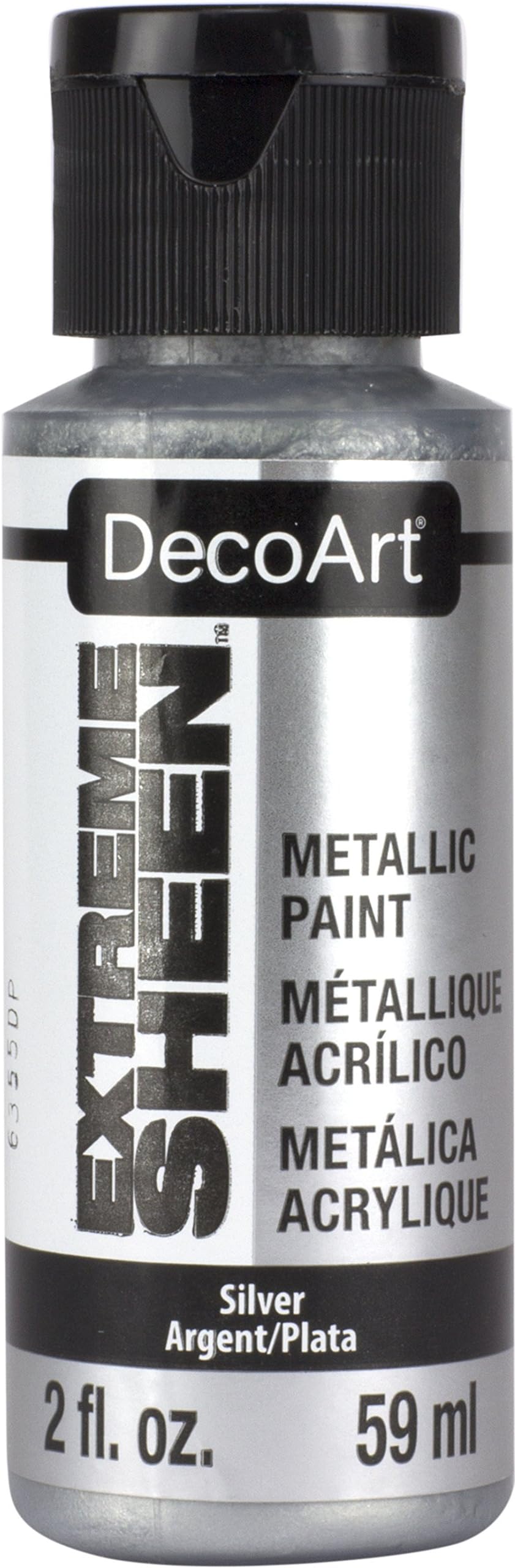 2 Ounce, Silver Extreme Sheen Paint, 2 oz