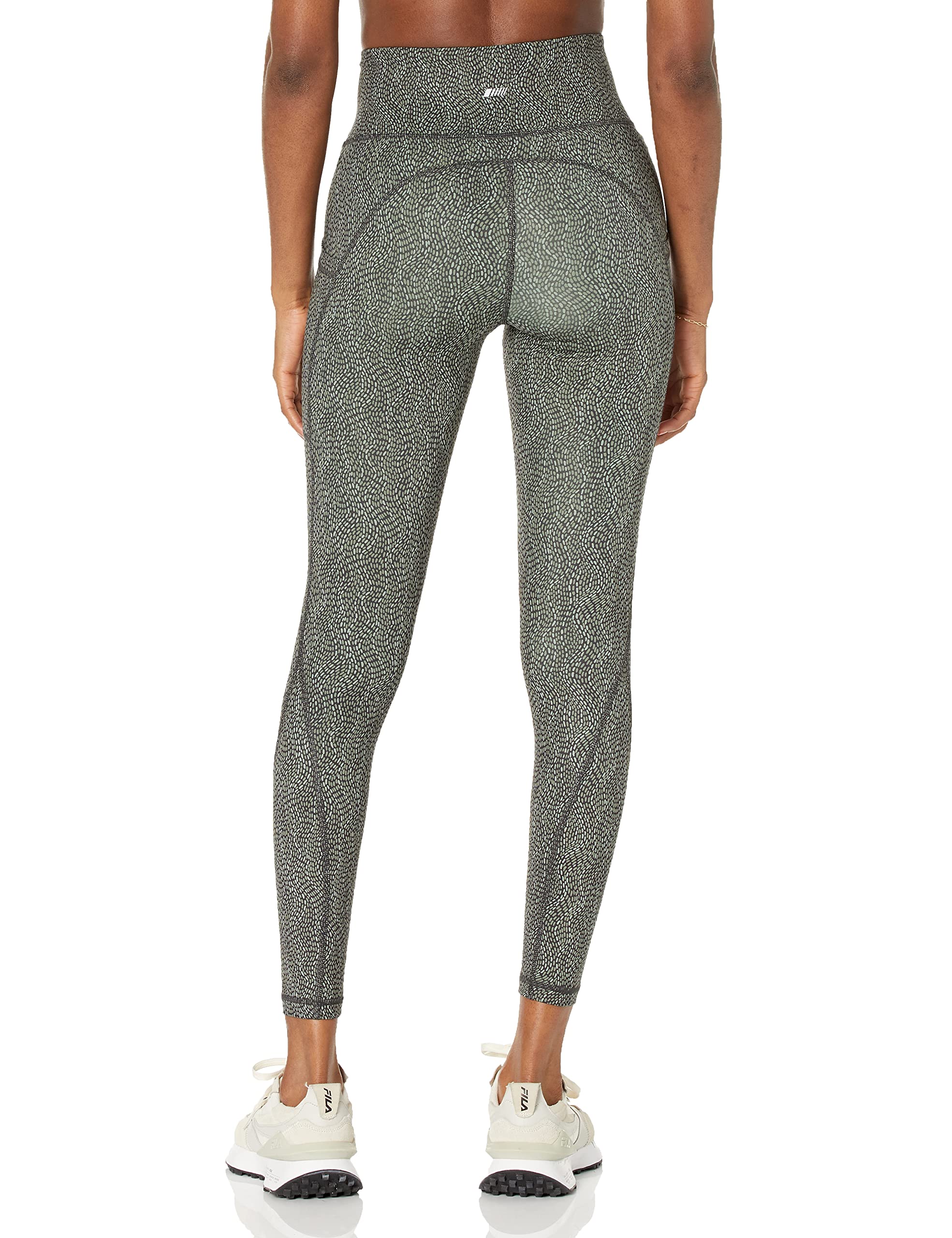 Amazon Essentials Legging de Sport Modelant à Taille Haute avec Poches (Disponible en Grandes Tailles) Femme