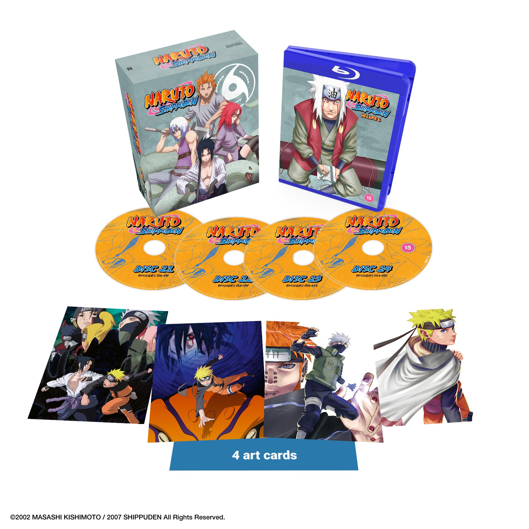 Naruto Shippuden Set 2 (Collector's Edition) [BD]: Amazon.co.uk